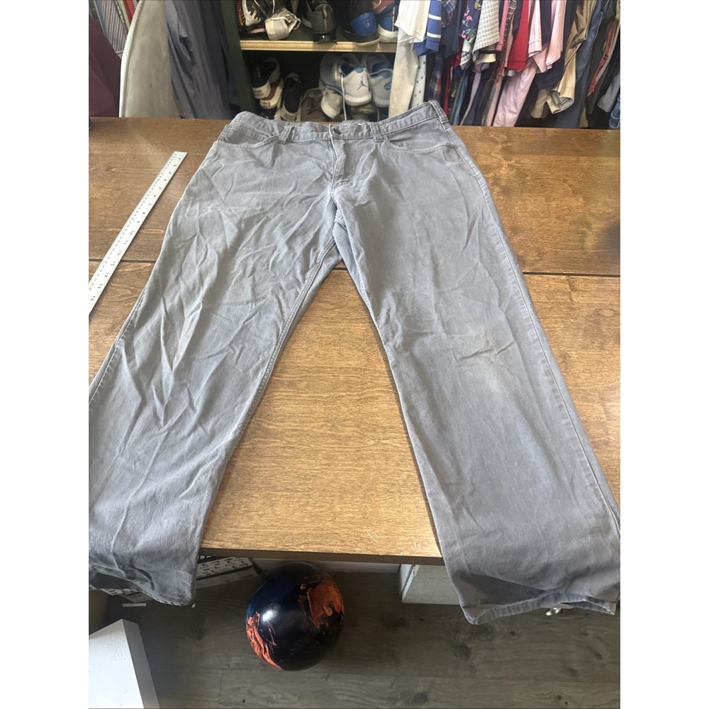 Carhartt Rugged Flex Relaxed Fit Canvas 5-Pockets Straight Leg 36 x 32 BN2517-M